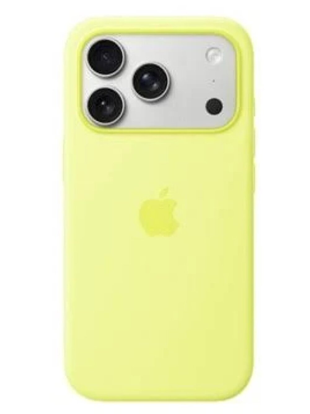 Apple iPhone 17 Pro Silicone MagSafe Case Neon Yellow
